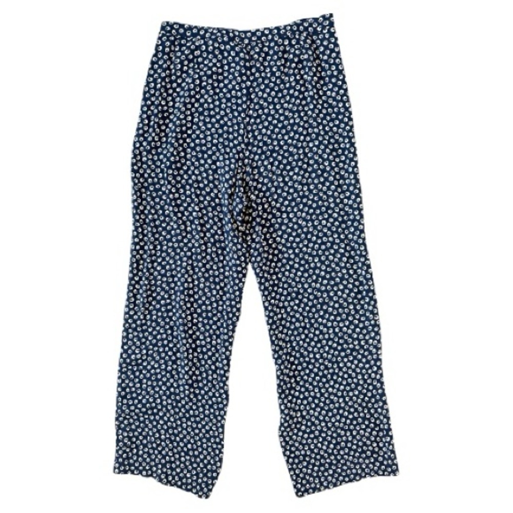 Reformation Dimo Pant in Navy and White Print Size 4 - Picture 5 of 6